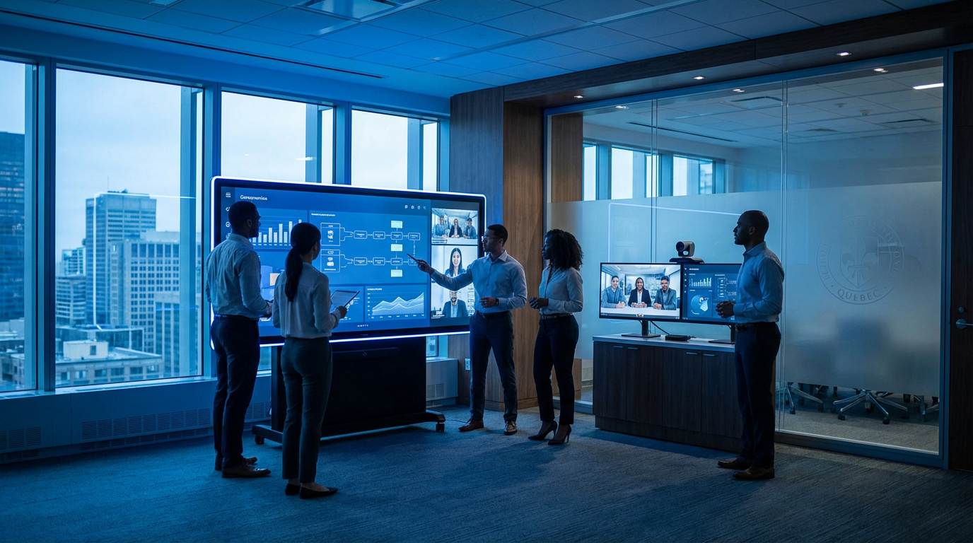 Transformation numérique — collaboration et outils, Québec